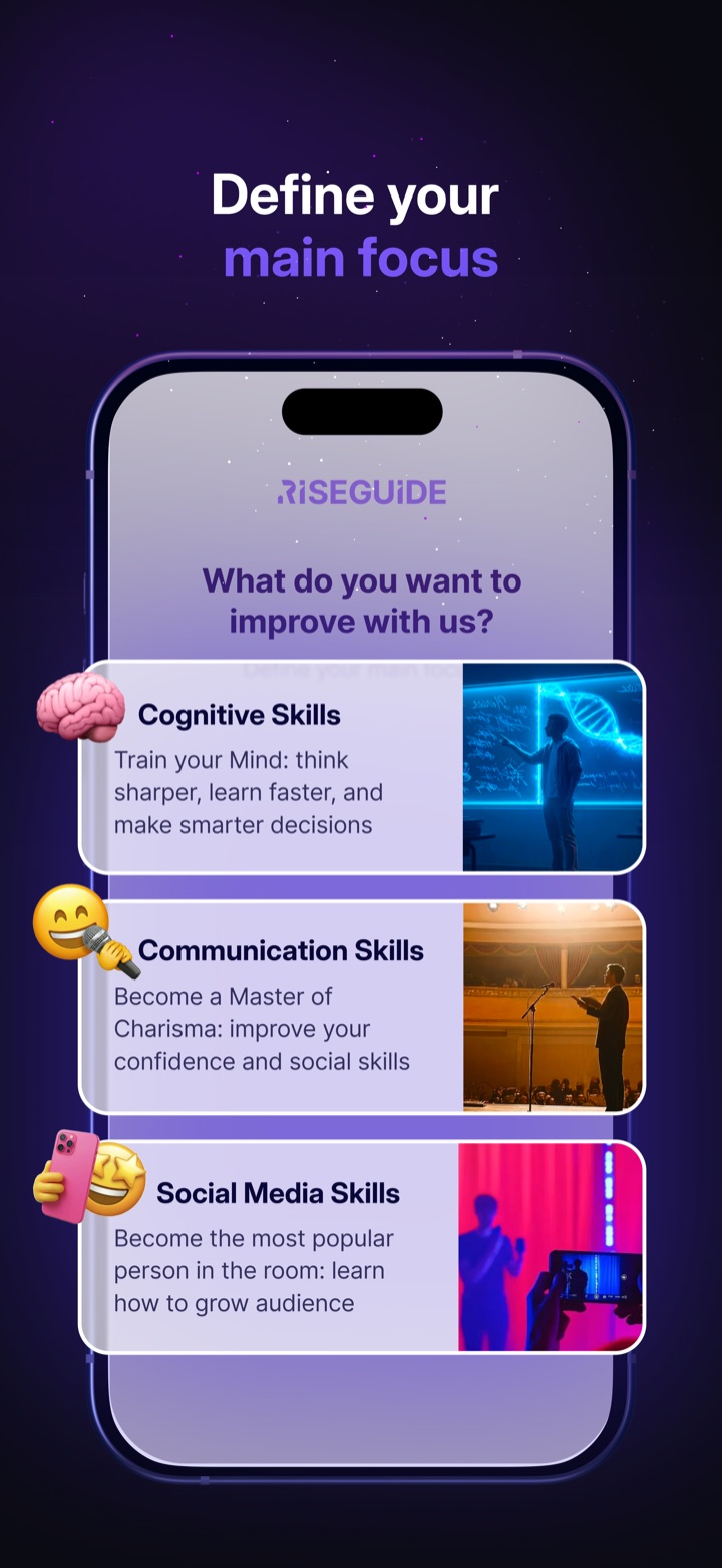 RiseGuide app screenshot 2